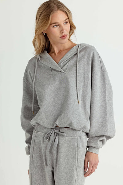 SUN Windsor Hoodie, Heathered Grey-sundays