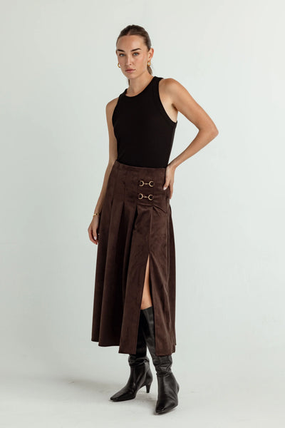 Sundays Bonnie Skirt, Espresso