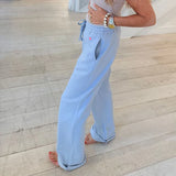 KR Barb Sweatpant, Slate Blue-Kerri Rosenthal