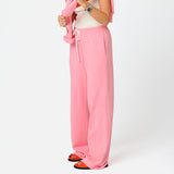 Weekend Barb Sweatpant, Palm Pink-Kerri Rosenthal