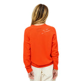 KR Whisper Featherweight Cardigan, Tomato-Kerri Rosenthal