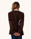 Workday On And On Forever Blazer, Brown-Kerri Rosenthal