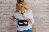 HL Wristlet, Black Love-Hi Love