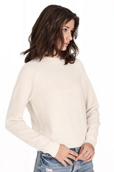 Shrunken Crew, White-Minnie Rose