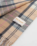 Barbour Serena Tartan Lambswool Scarf, Dress/Hessian-Barbour