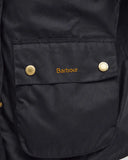 Barbour Reighton Wax Jacket, Black/ Classic-Barbour