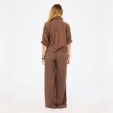 Tia Love Brigade Shirt, Caramel Earth-Kerri Rosenthal
