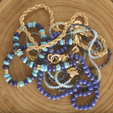 Double Wrap Bead Necklace, Topaz-Jane Win