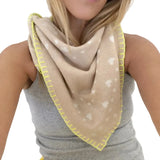 KR Cashmere Bandana, Camel-Kerri Rosenthal
