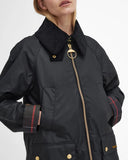 Barbour Allerston Waxed Jacket, Black/ Classic-Barbour