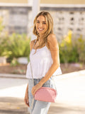 Puffer Clutch, Fair Pink-Hi Love