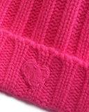 KR Cashmere Beanie, Neon Pink-Kerri Rosenthal