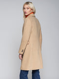 Vilagallo Wool Mohair Coat, Camel-Vilagallo