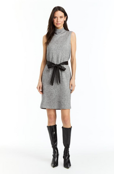 DREW Cosette Dress, Heather Grey-DREW