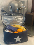 HL Cosmetic Case, Star Navy-Hi Love