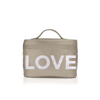 HL Cosmetic Case, LOVE Beige-Hi Love
