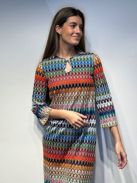 Vilagallo Elena Knit Dress, Multi-Vilagallo