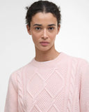 Barbour Burne Crew, Pink Blush-Barbour