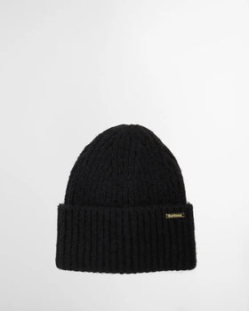 Barbour Meryl Beanie, Black-Barbour