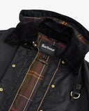 Barbour Reighton Wax Jacket, Black/ Classic-Barbour