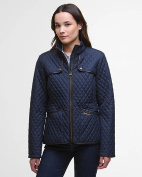 Barbour Dahlia Quilted Jacket, Dark Navy-Barbour