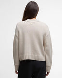 Barbour Faye Cardigan, Oatmeal-Barbour
