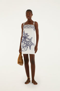 Coast Stars Mini Dress, Off-White-Farm Rio