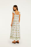 Tropical Porcelain Maxi Dress, Off-White-Farm Rio