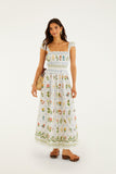 Tropical Porcelain Maxi Dress, Off-White-Farm Rio