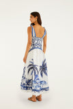 Wonderful City Mix Maxi Dress, Off-White-Farm Rio