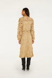 Embroidery Midi Skirt, Sand