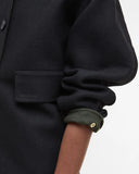 Barbour Leonie Overshirt, Black-Barbour