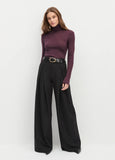 Favorite Daughter The Jean Belt, Black/ Antique Brass-Favorite Daughter