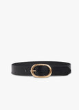Favorite Daughter The Jean Belt, Black/ Antique Brass-Favorite Daughter