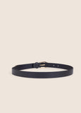 FD The Dakota Belt, Black/Polished Gold-Favorite Daughter