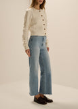 The Eleanor Cardigan, White Froth-Favorite Daughter