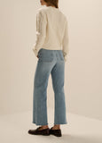 The Eleanor Cardigan, White Froth-Favorite Daughter