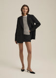 Favorite Oversized Blazer, Black-Favorite Daughter