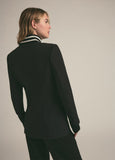 Varsity Blazer, Black-Favorite Daughter