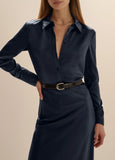 FD The Bailey Blouse, Navy