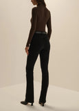 The Ribbed Turtleneck, Espresso-Favorite Daughter