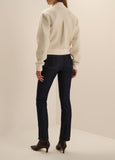 The Boucle Studio Bomber, Ivory-Favorite Daughter