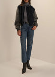 The Studio Bomber, Navy Grey