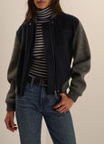 The Studio Bomber, Navy Grey