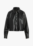 The Brady Crop Shirt Raven-Favorite Daughter