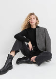 FD Elena Long Sleeve Sweater, Black-Favorite Daughter