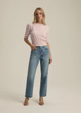 The Elena Top, Pale Pink-Favorite Daughter