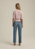 The Elena Top, Pale Pink-Favorite Daughter