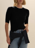 The Amelia Top, Black-Favorite Daughter
