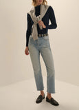 Amelia Long Sleeve Top, Navy